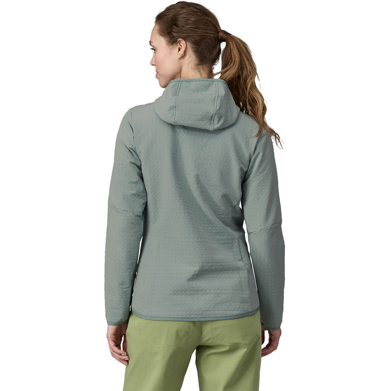 Patagonia Damen R2 CrossStrata Hoodie Jacke
