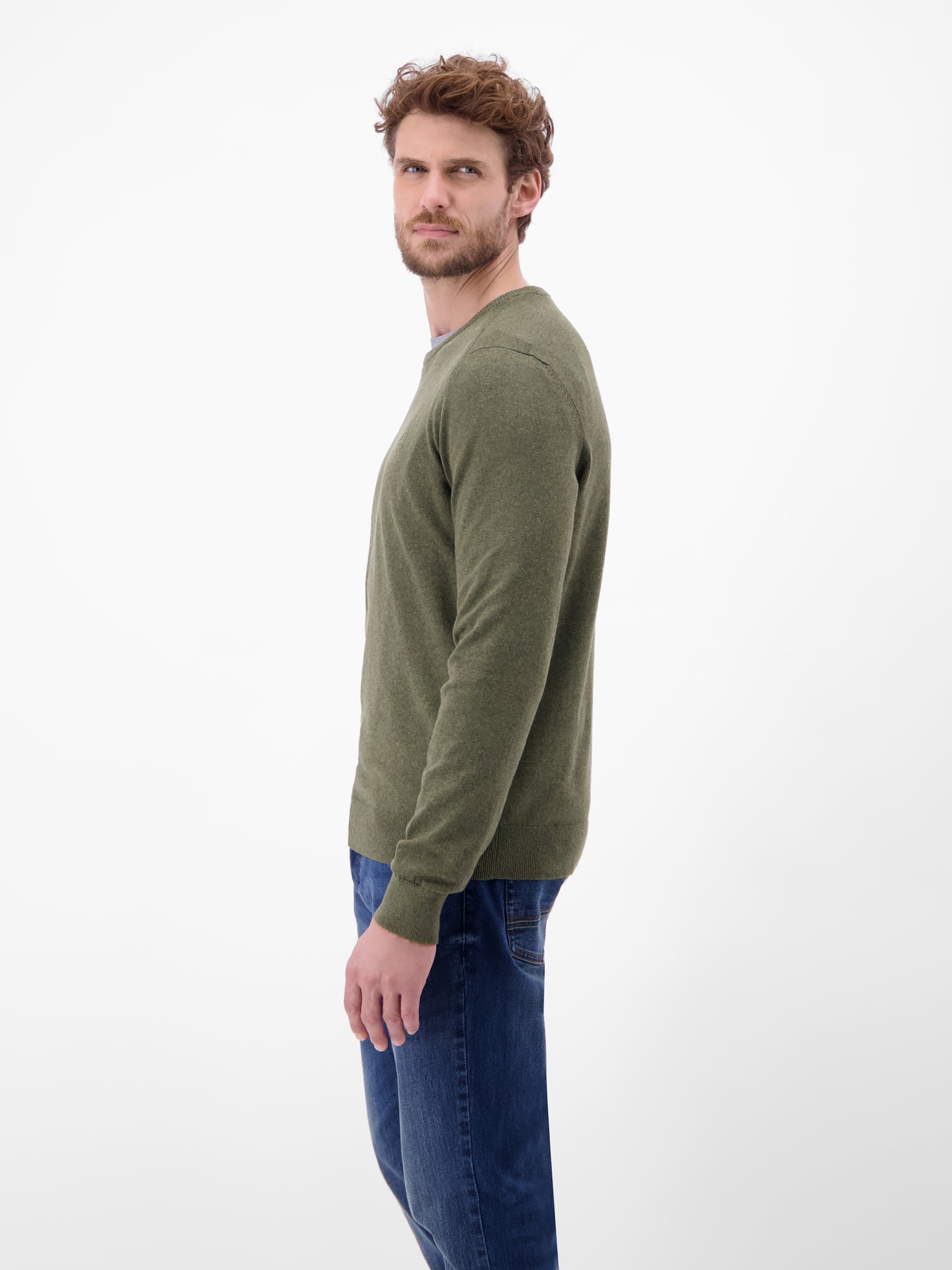 Herren Basic Strickpullover