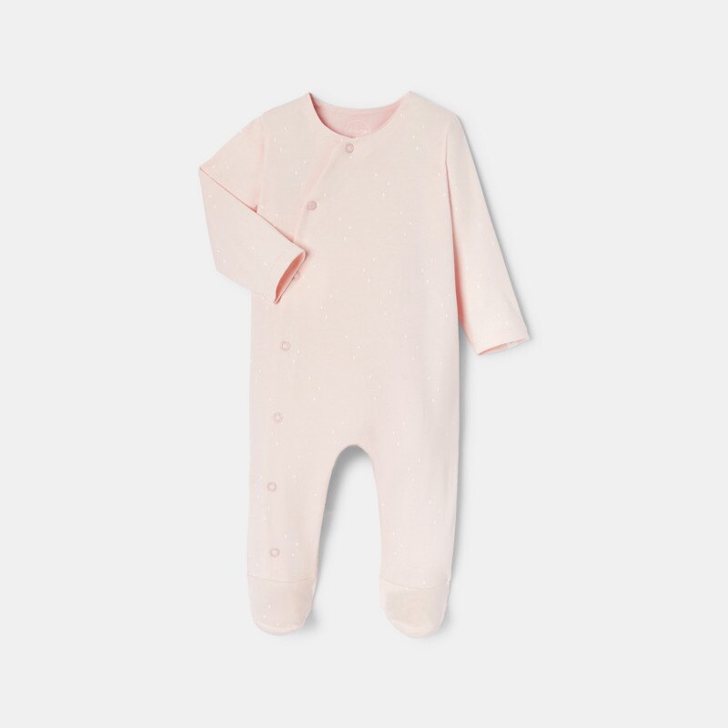 Dors-bien en coton bio matelassé rose naissance Absorba Rose