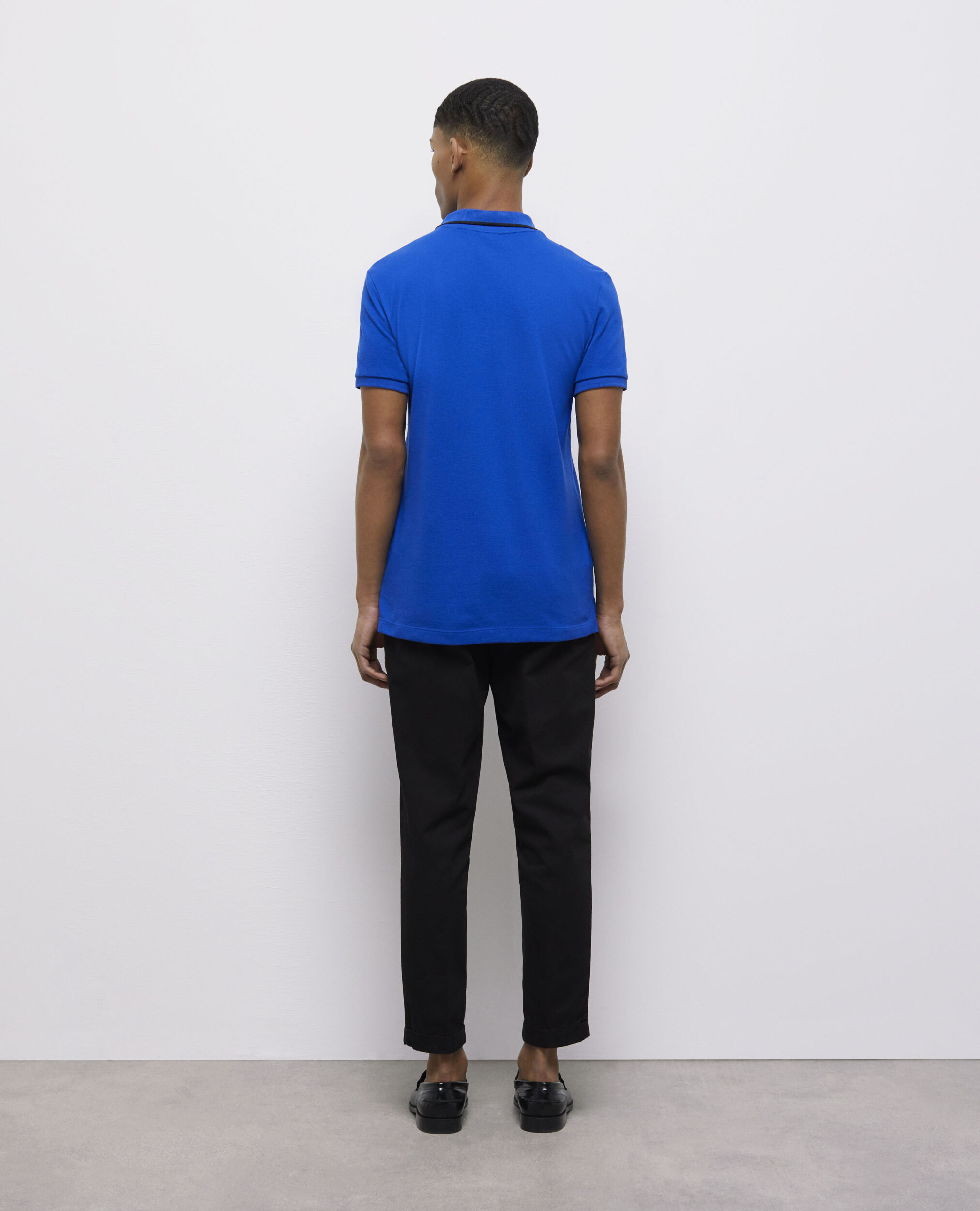 Polo bleu