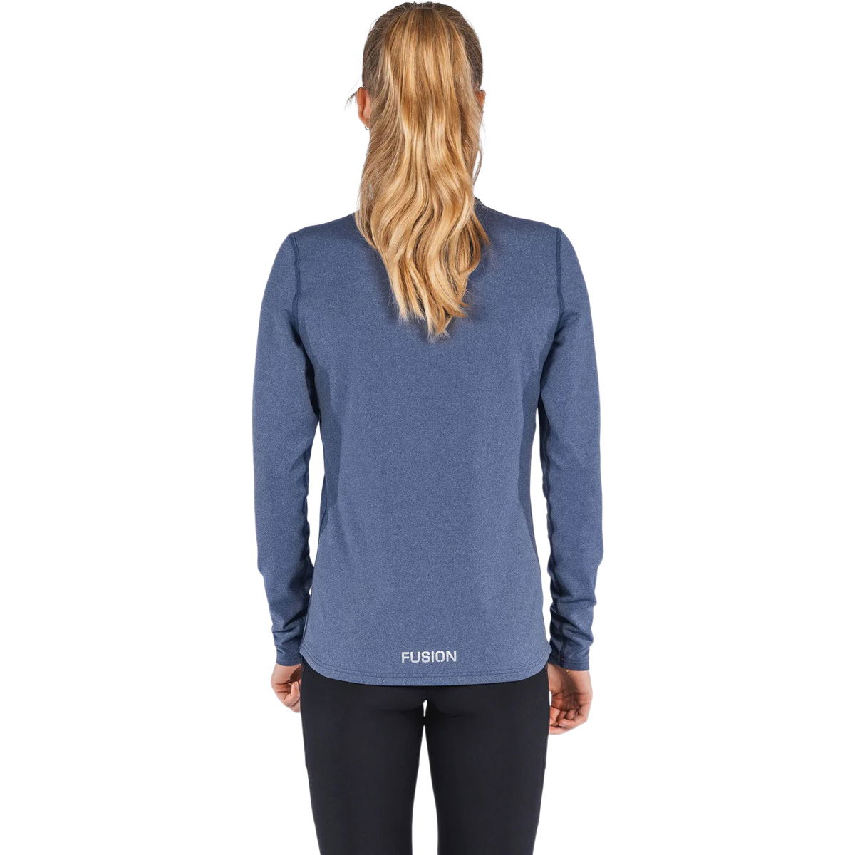 FUSION C3 Zip Neck Løbetrøje Dame