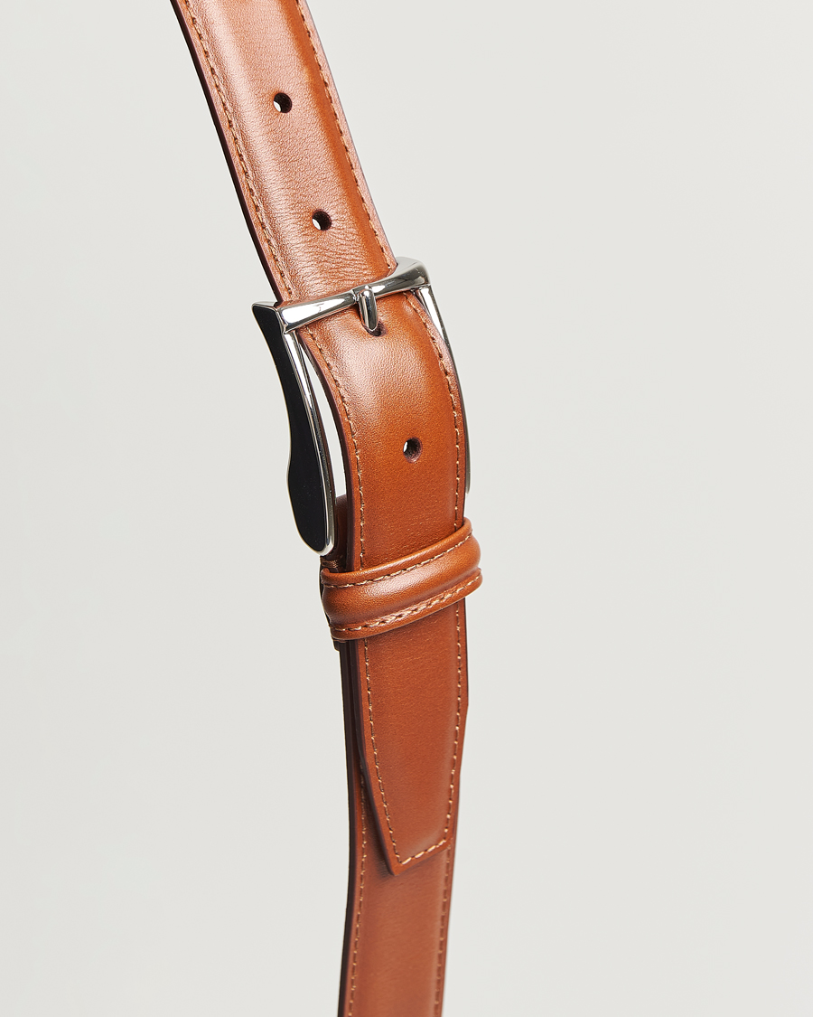 Anderson's Leather Suit Belt 3 cm Light Brown