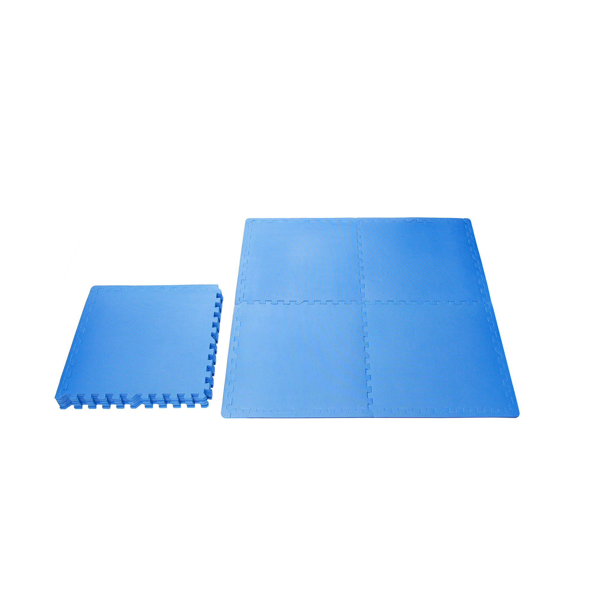 Bodenschutzmatte 12er Set blau