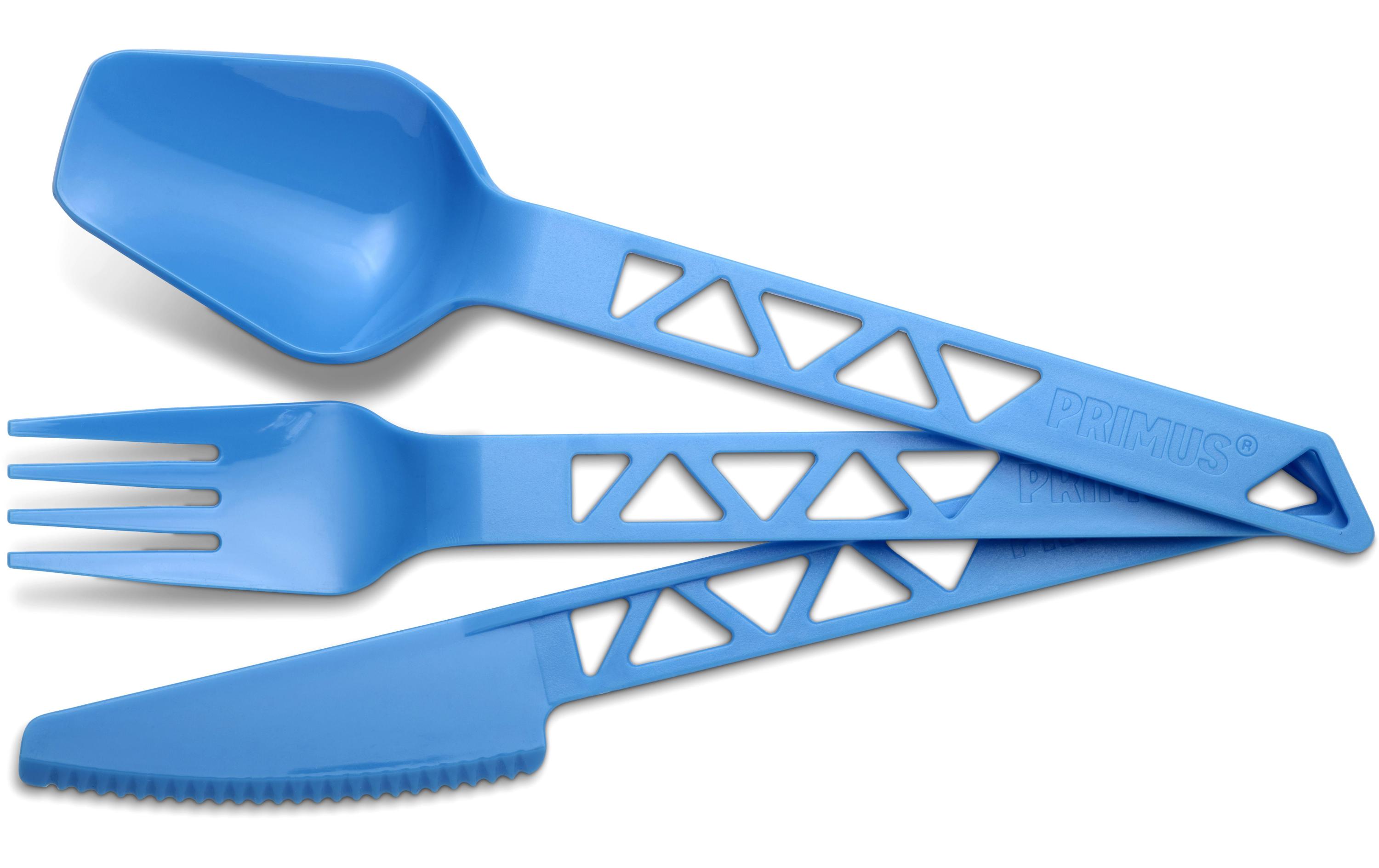 Outdoor-Besteck-Set Lightweight TrailCutlery BlauCamping Besteck-Set