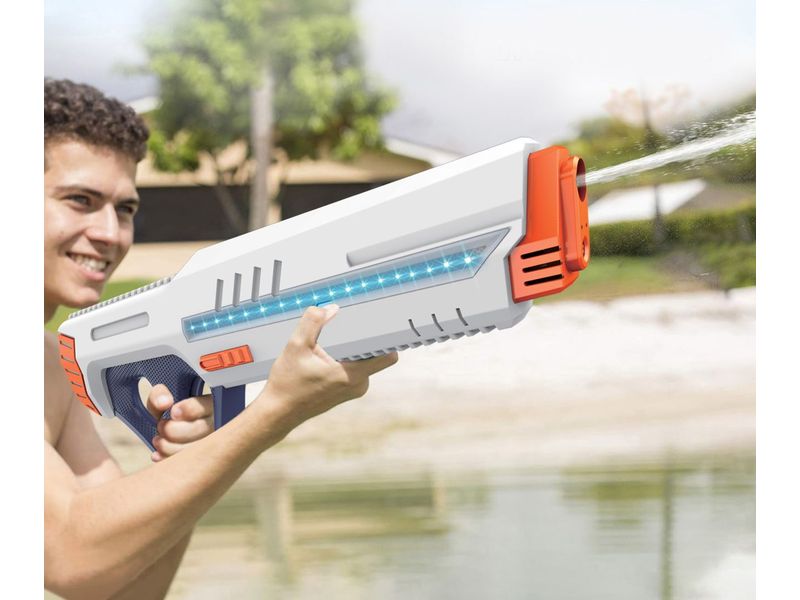 Totally Wasserpistole Splash Elektronische Attack Gartenspielzeug für spannende Wasserduelle