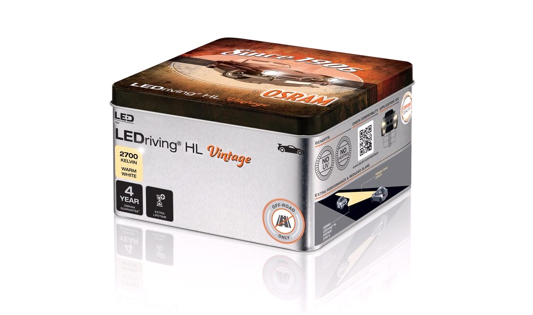 Pæresæt H4 LEDriving HL Vintage - Osram