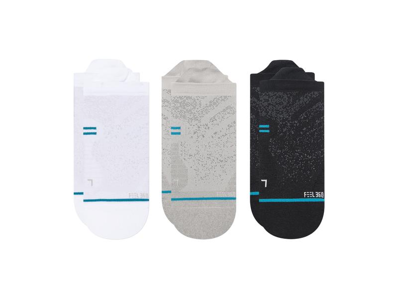 STANCE Socken Run Light Tab Multi 3er-Pack Socken in Grösse 43 - 47