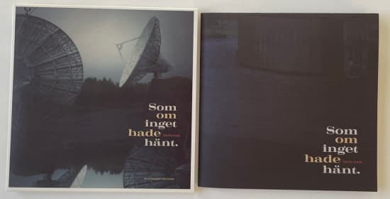David Urwitz - Som Om Inget Hade Hänt (CD)