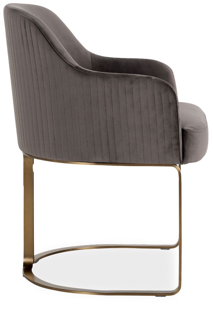 Eetkamerstoel 210457 Stone Velvet Hadley B60 x D60 x H81.5 cm