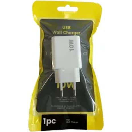Techammo oplader 10 W - hvid