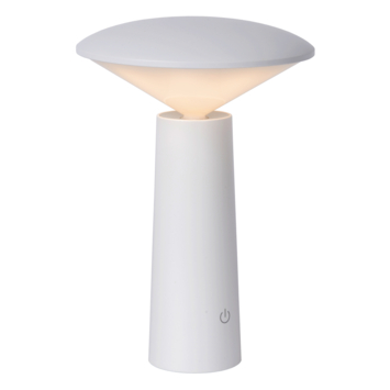Lucide USB oplaadbare tafellamp Jive 3W wit