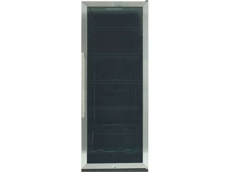 Severin Weinkühlschrank FKS 8841 Edelstahl/Schwarz, Rechts Freistehender Weinschrank