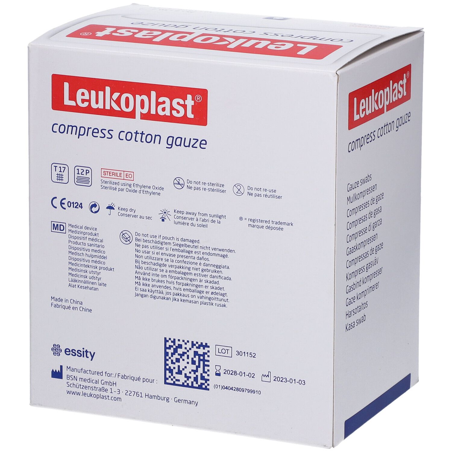Leukoplast® compress 10 x 10 cm