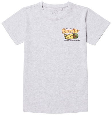 Luca & Lola Ennico T-Skjorte, Grey Melange