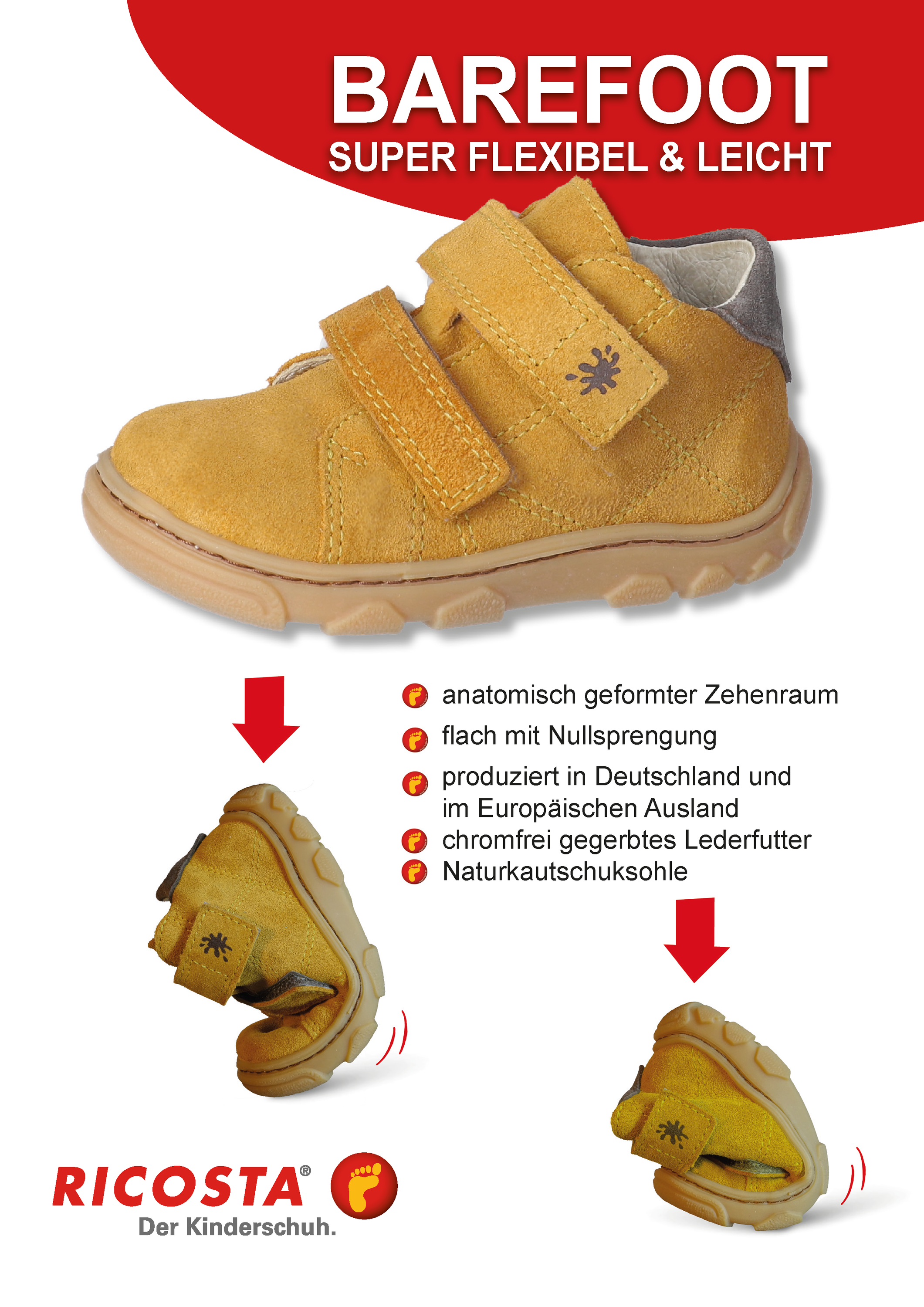RYDER - Barfußschuhe
