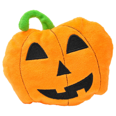 Aumüller Halloween Katzenspielkissen Kürbis orange/schwarz