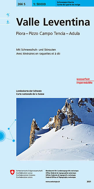 BUNDESAMT - 266S VALLE LEVENTINA ECHELLE 1 50 000