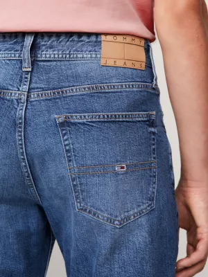 Calça jeans Ethan Relaxed Straight Desbotada