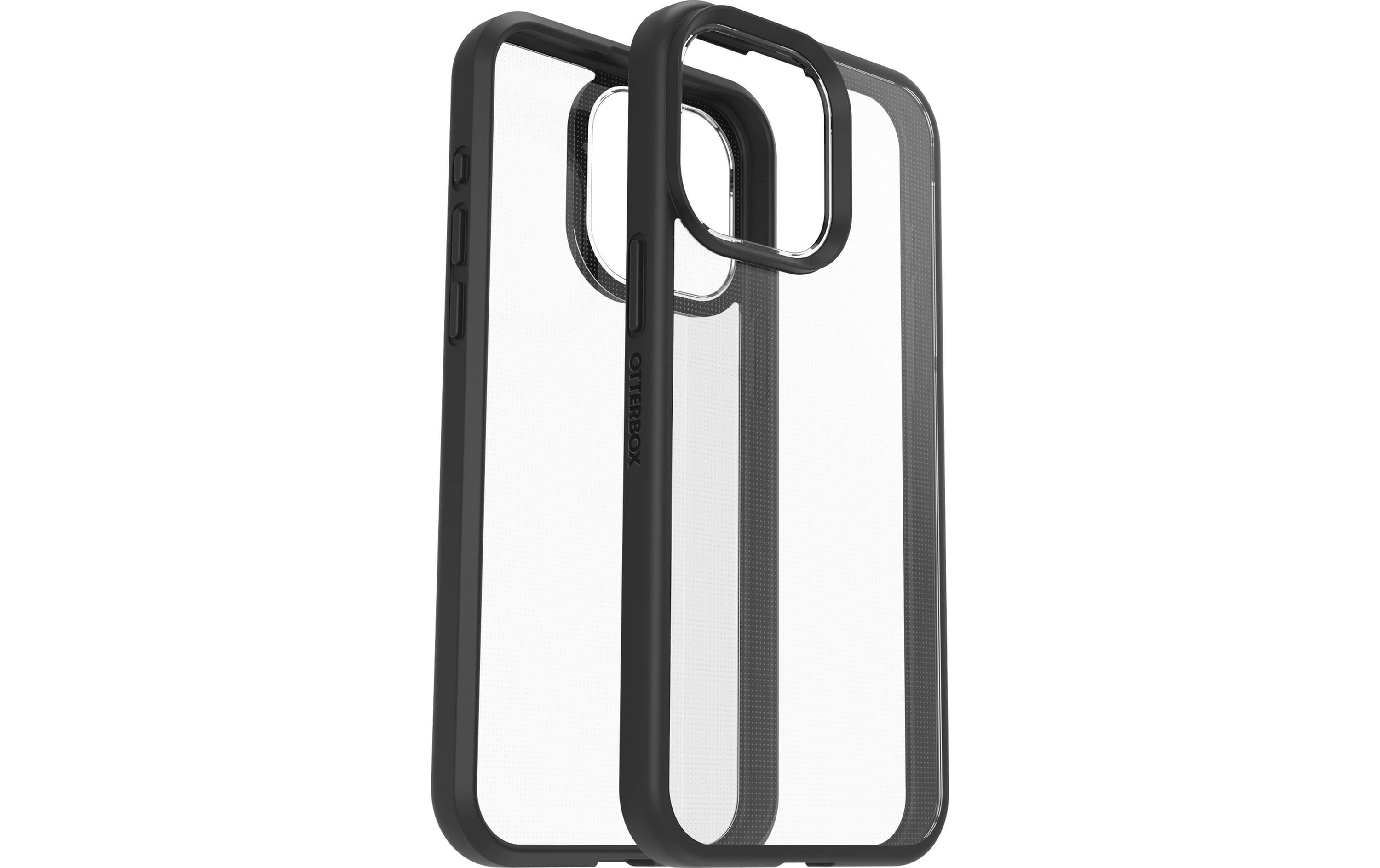 Back Cover React iPhone 15 Pro Max Schwarz/TransparentSchutzhülle für das Apple iPhone 15 Pro Max