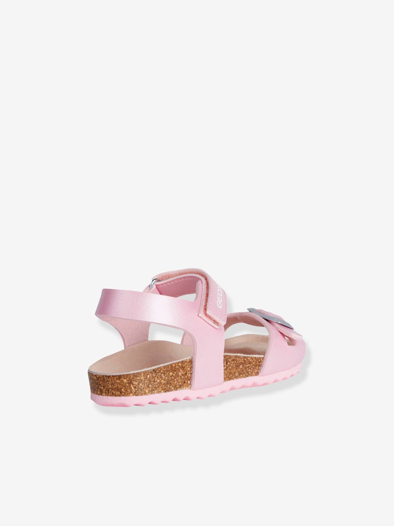 Sandálias J. Adriel GC GEOX® rosa liso tamanho médio