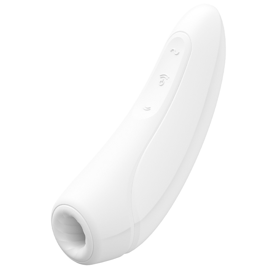 Stimulateur clitoridien connecté - Curvy 1  - Blanc