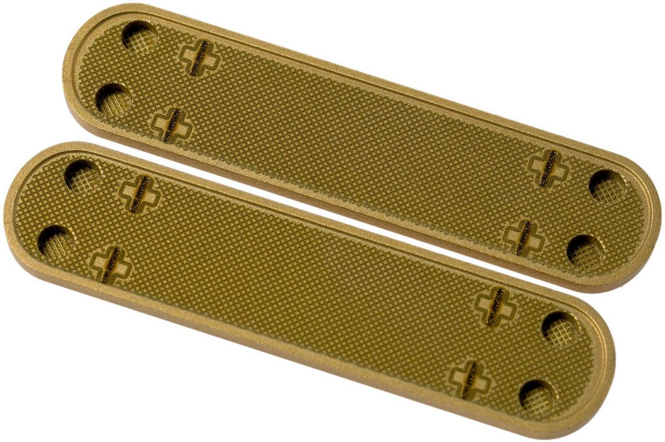 Daily Customs 58.2 Golfball Pattern, Brass P10009498 Victorinox greepschalen
