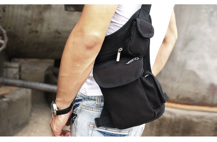 Malnia Home - Effen canvas heuptas