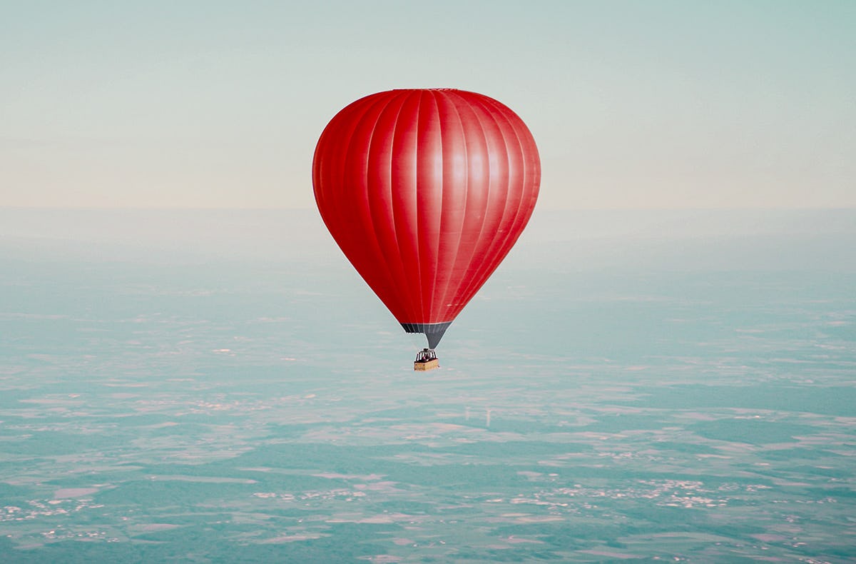 Ballon Fallschirmsprung Leutkirch im Allgäu