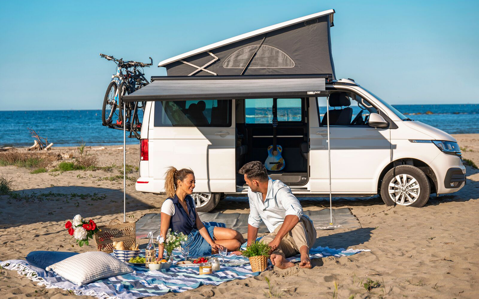 Fiamma Wandmarkise F45s 190 cm (Deep Black / Royal Grey)