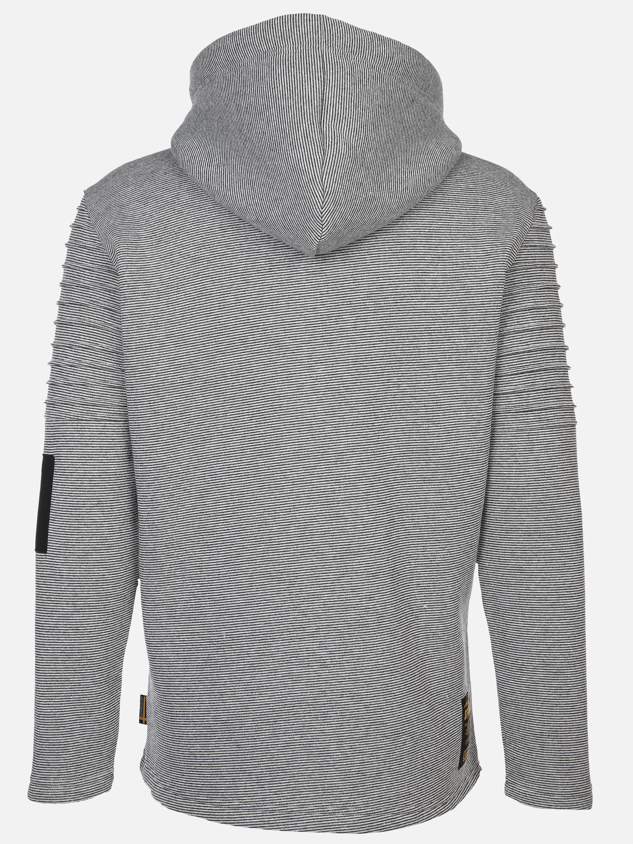Herren Bikersweatjacke mit Kapuze