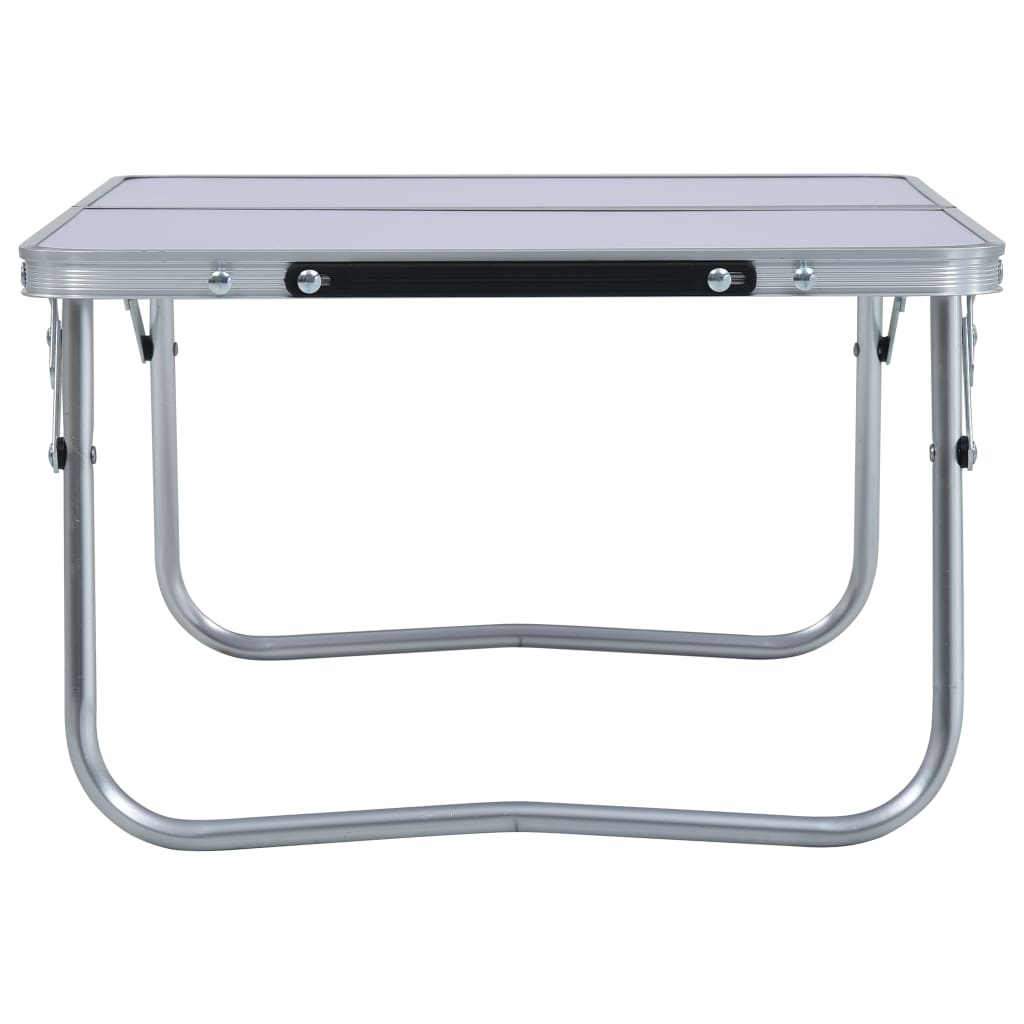 Mesa de camping dobrável em alumínio Vidaxl