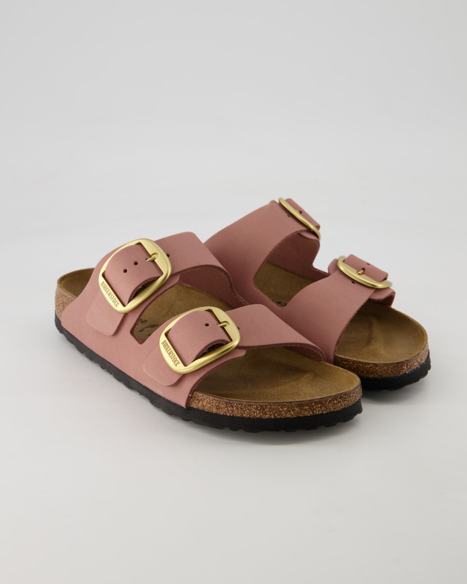 Birkenstock Arizona Big Buckle Pantoletten in Rosa