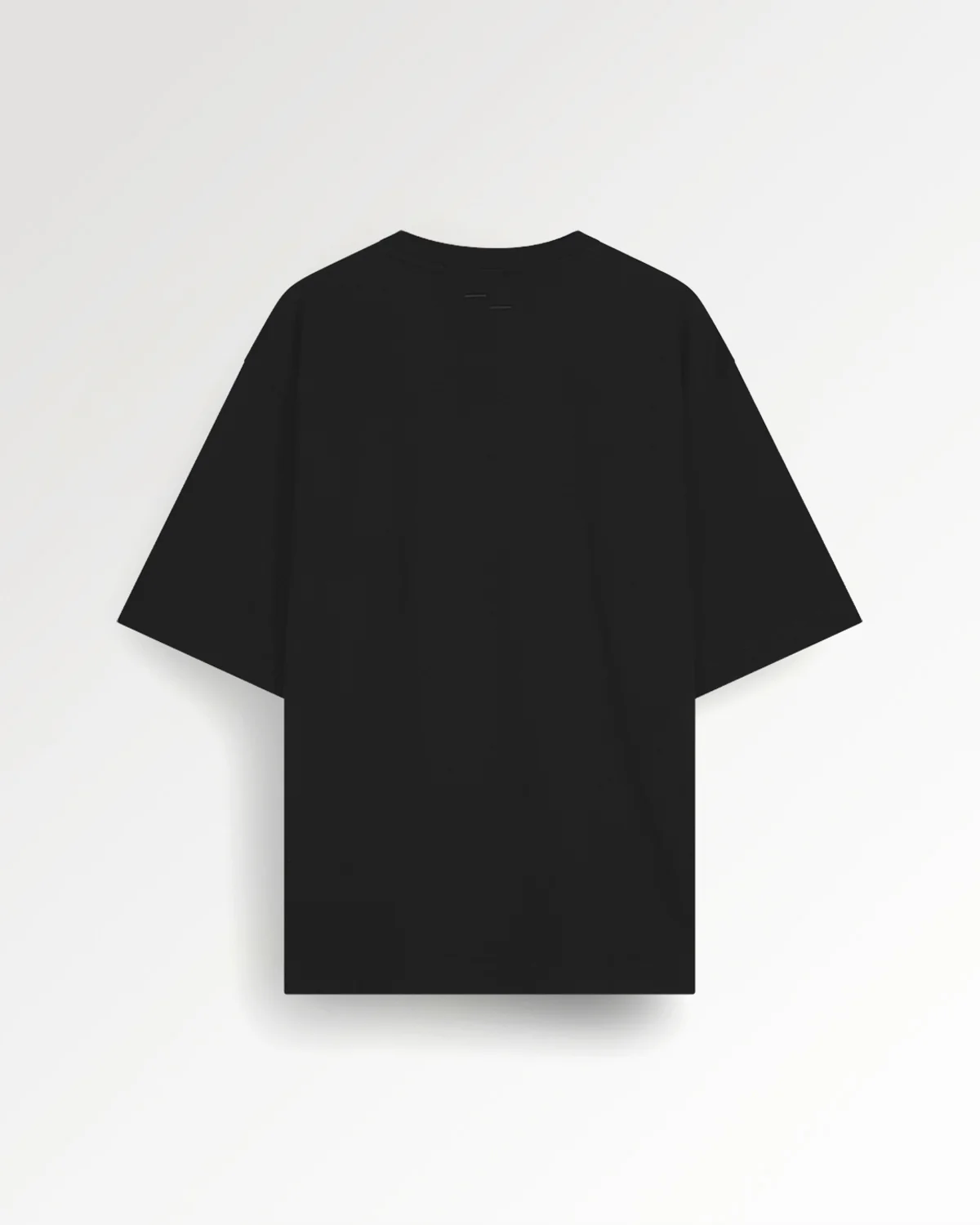 T-shirt Boxy Embroidered Black