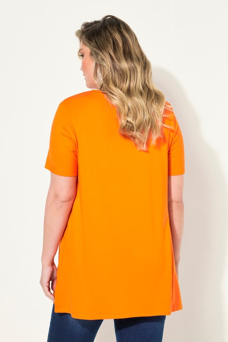 T-Shirt, A-Linie, Pumps-Motiv, Halbarm
