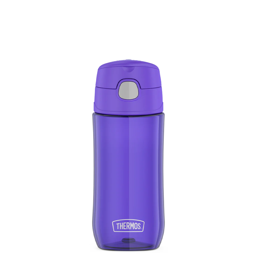 16oz THERMOS® KIDS PLASTIC WATER BOTTLE WITH SPOUT LID