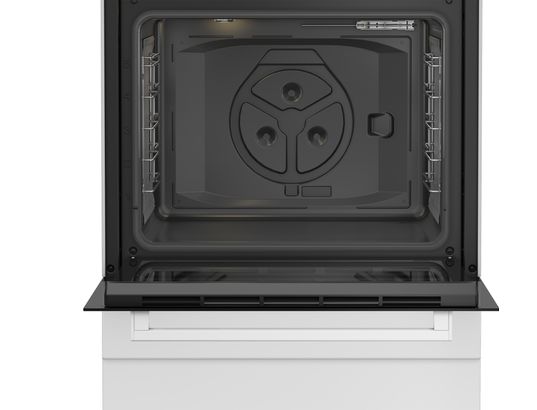 BEKO - Cuisiniere mixte FBS63031WCS
