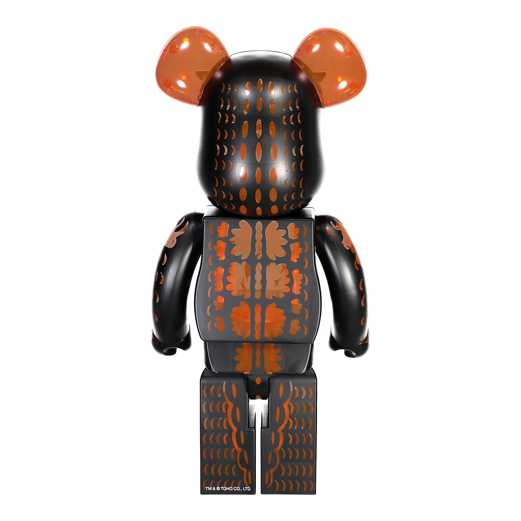 Medicom<br>Be@rbrick Godzilla Meltdown: Clear Orange Version 1000%