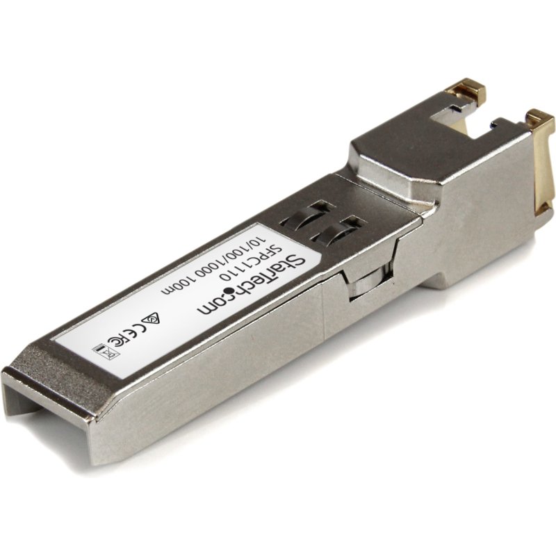 StarTech.com Module SFP GBIC compatible Cisco SFP-GE-T - Transceiver Mini GBIC 1000BASE-T