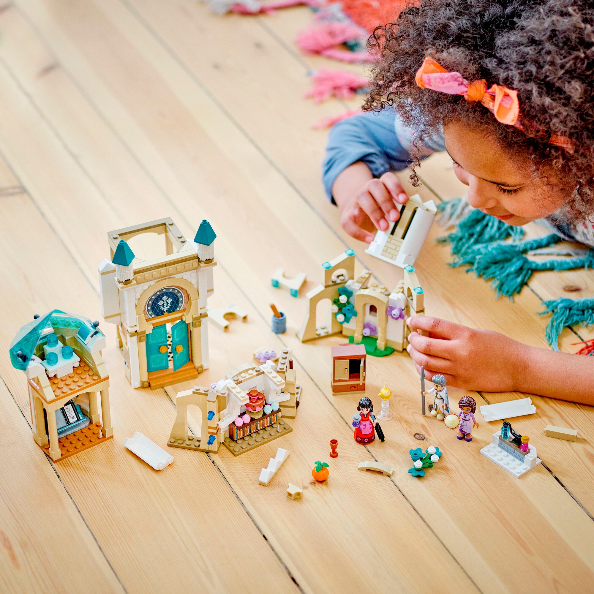 LEGO Konstruktionsspielzeug Disney Wish König Magnificos Schloss