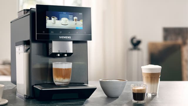 Siemens Automatisk kaffemaskine TQ907R05 (Dark inox)