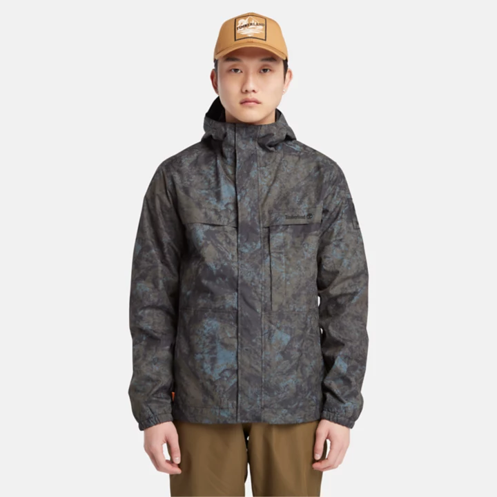 Jaqueta impermeável Benton camuflada para homens.