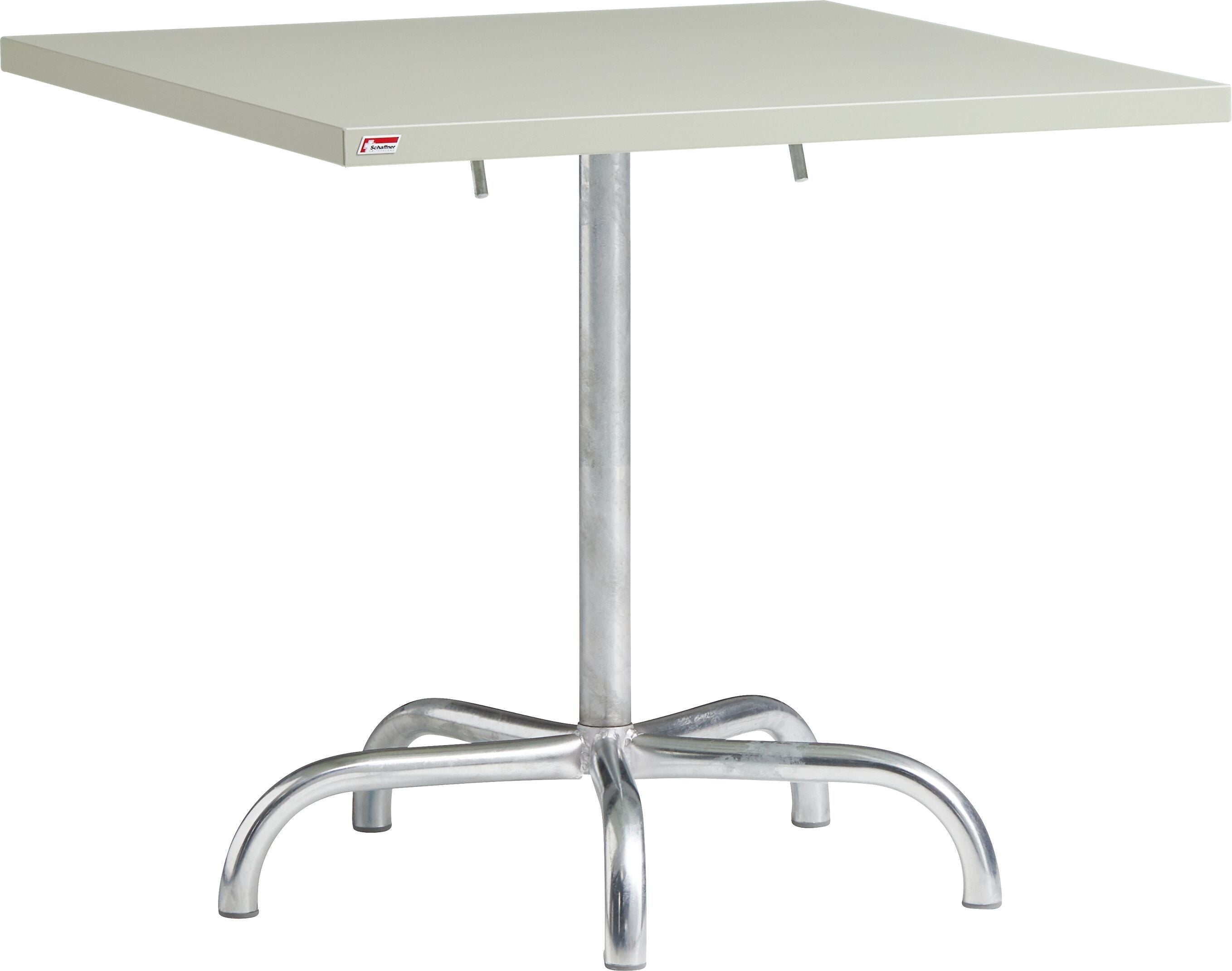 Schaffner SÄNTIS Klapptisch - Pastellgrün / B: 80.0 cm x T: 80.0 cm x H: 72.0 cm