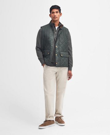 Barbour New Lowerdale Gilet Sage Groen MGI0245-GN71 kopen