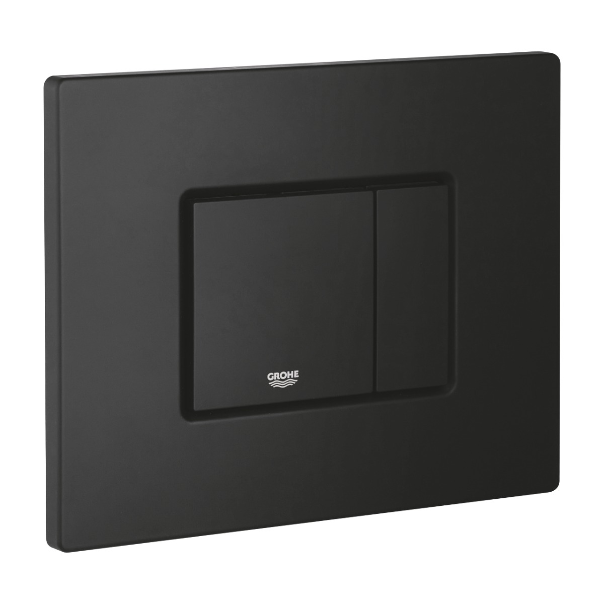 Grohe Even bedieningsplaat dualflush mat zwart