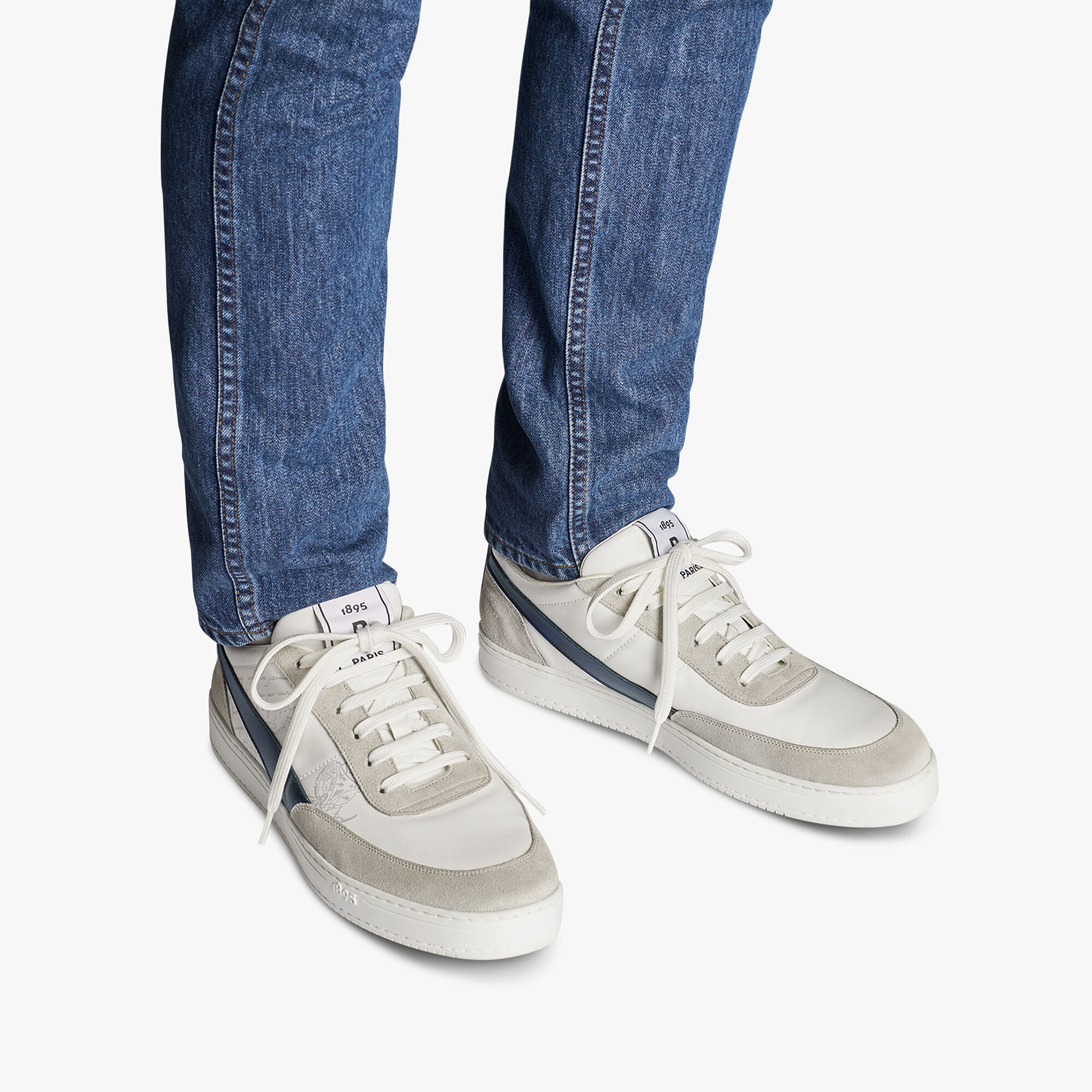 Sneaker Playtime En Cuir Scritto