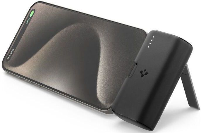 Spigen - Essential EA2205 - Powerbank - Zwart - 5000 mAh - 22,5 W