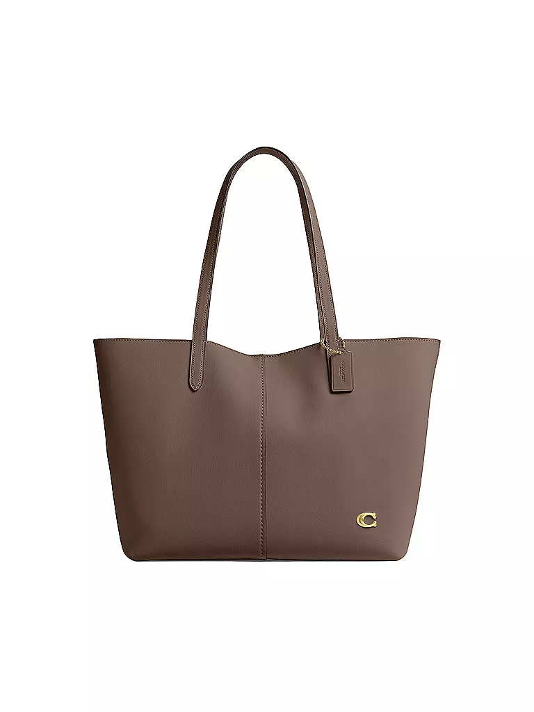 COACH Ledertasche - Shopper NORTH 32 grau