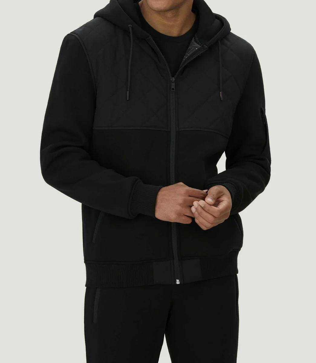 Sweat à capuche noir 
