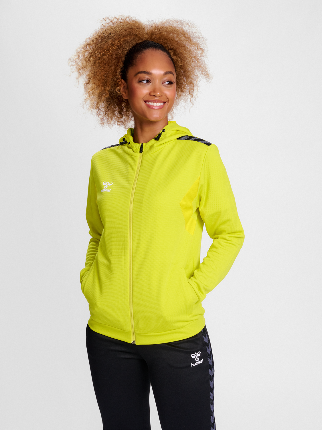 hmlAUTHENTIC PL ZIP HOODIE WOMAN