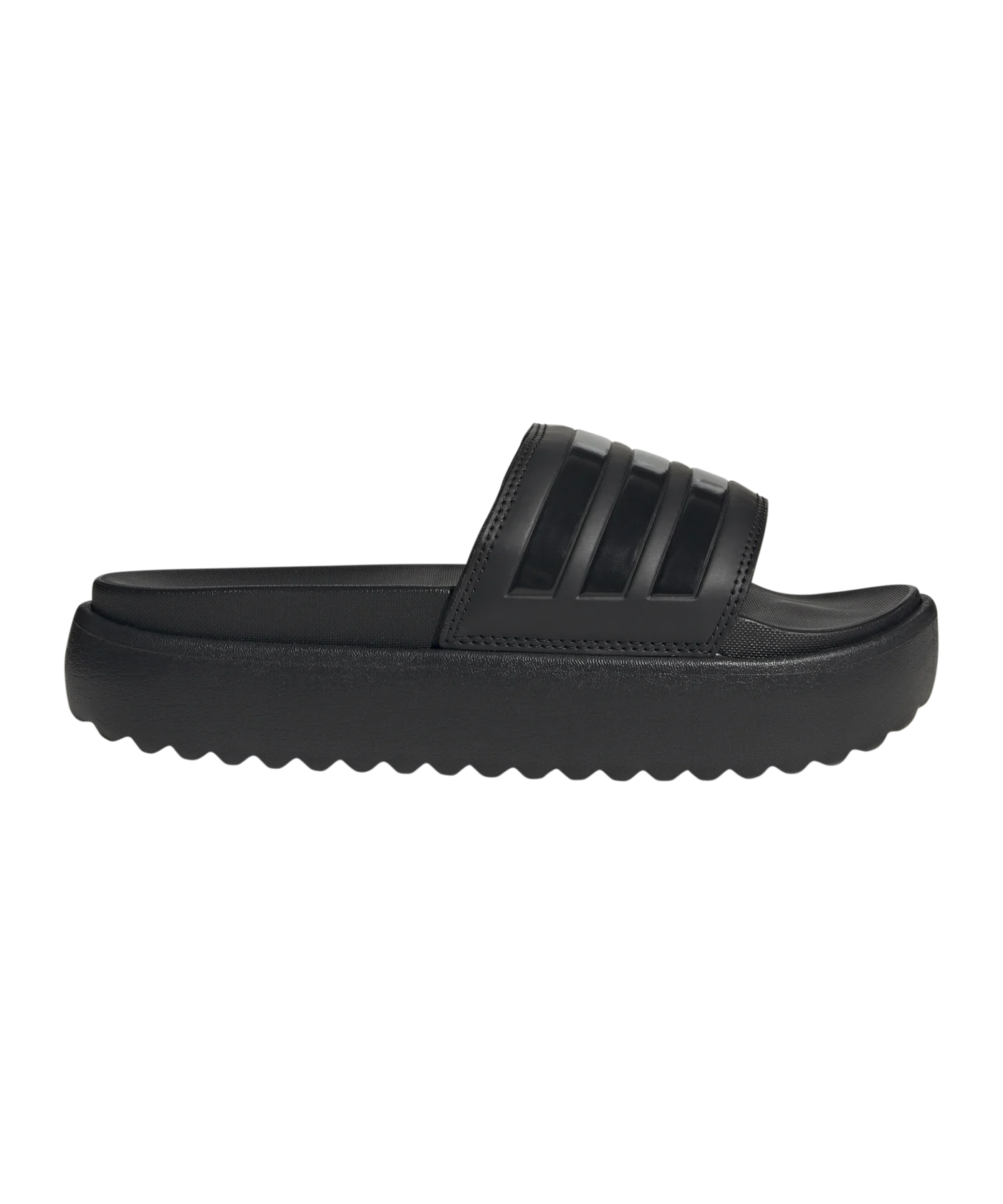 adidas Adilette Platform Slides Black